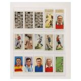 1930s Cigarette Football Cards Assortment