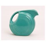 Fiesta Turquoise Disc Water Pitcher USA