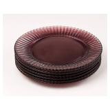 Fortecrisa Purple Glass Plates