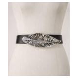 Mimi Di N Leaf Motif Belt Buckle