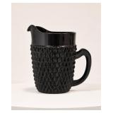 Tiara Exclusives Diamond Point Cameo Black Pitcher