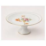 Rosenthal Pedestal Cake Plate Floral