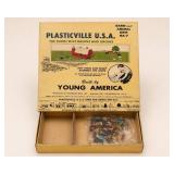 Plasticville U.S.A. Barn and Animal Unit Set
