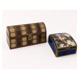 Decorative Trinket Boxes, Mixed Materials