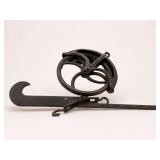 Cast Iron Barn Hay Trolley Pulley