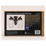 Bronze Outdoor Four-Light Fixture