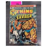 Marvel Two-In-One #21 The Thing Doc Savage