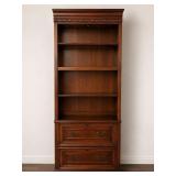 Seven Seas by Hooker Wood Bookcase Cabinet