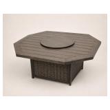 Hexagonal Outdoor Fire Pit Table