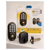Yale Real Living Push Button Deadbolt Appears New