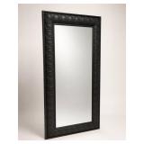 Rectangular Black Framed Wall / Floor Mirror