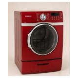 Samsung Red Steam Clothes Dryer DV393ETPAWR/A