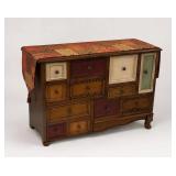 Wooden Multi-Drawer Accent Cabinet