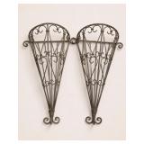 Wall-Mounted Metal Sconces