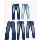 5 Women's Jeans, Buckle Labels, Size 26 27