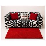 Sofa IKEA HAMPEN Red Rug, 133x195 cm