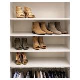 Women's Shoes, 6 Pairs, Various 7-7.5