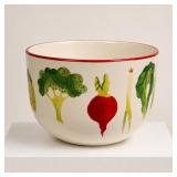 Crate & Barrel Ceramic Veggie Bowl