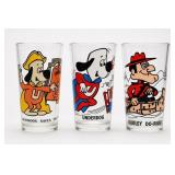 Three Underdog Character Glasses