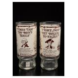 Coca-Cola Heritage Collector Series Glass Pair