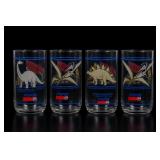 4 Monster Marsh Pepsi Dinosaur Glasses