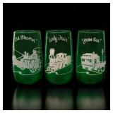 Anchor Hocking Early Transportation Glasses