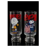 Peanuts Snoopy Glasses Set, 1965 UFS