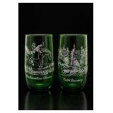 50s Anchor Hocking Southwestern & Western Glasses