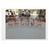 6 Walt Disney Cinderella Glasses Set