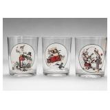 Norman Rockwell Glassware Collection Tumblers
