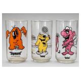 Taco Villa Hungries Character Glasses