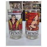 Pair of Terry and the Pirates Glasses
