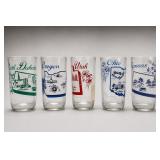 Five State-Song Souvenir Tumblers