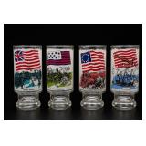 4 Early American History Glasses