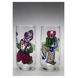 1976 Ringling Circus Tumbler Pair