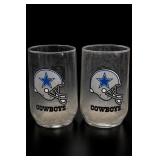 Dallas Cowboys NFL Tumblers, Pair