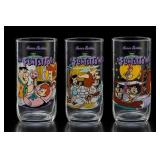 The Flintstones 30th Anniversary Glass Set