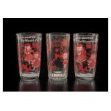 3 The Wizard of Oz Drinking Glasses