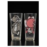 Tom and Tuffy Character Drinking Glasses