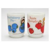Huckleberry Pie and Apple Dumplin Glass Set