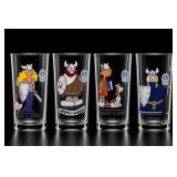 4 Hï¿½gar the Horrible Pepsi Glasses