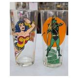 1976 Pepsi Super Series DC Comics Glasses