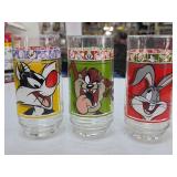 Looney Tunes Cartoon Character Glasses Set