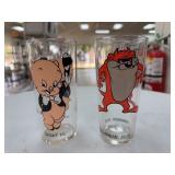 Looney Tunes Porky Pig and Tasmanian Devil 2pc