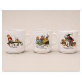 3 Nursery Rhyme Ceramic Mugs Wood & Sons
