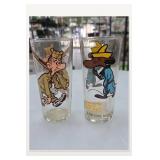 2 Looney Tunes Cartoon Glasses
