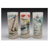 Three Pacific Northwest Souvenir Tumblers