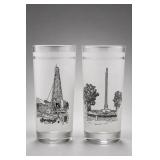 1986 Texas Sesquicentennial Tumbler Pair