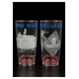 1941 Civil War Centennial Glasses