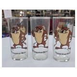 Tasmanian Devil Looney Tunes Glasses Set